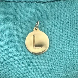 Helen Ficalora 14K Gold L Charm